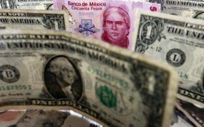 Peso toca nuevo mínimo a causa de la inflación y Trump