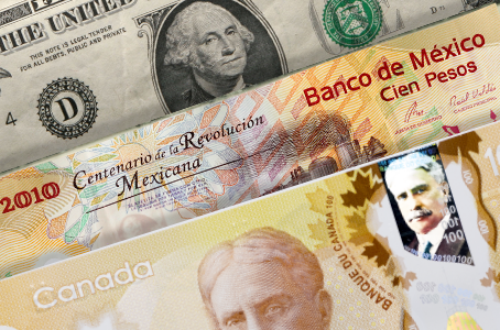 Miembros del TLCAN buscan pacto no vinculante sobre divisas
