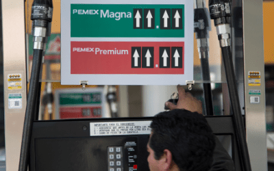 Gasolina tiene su precio máximo desde febrero